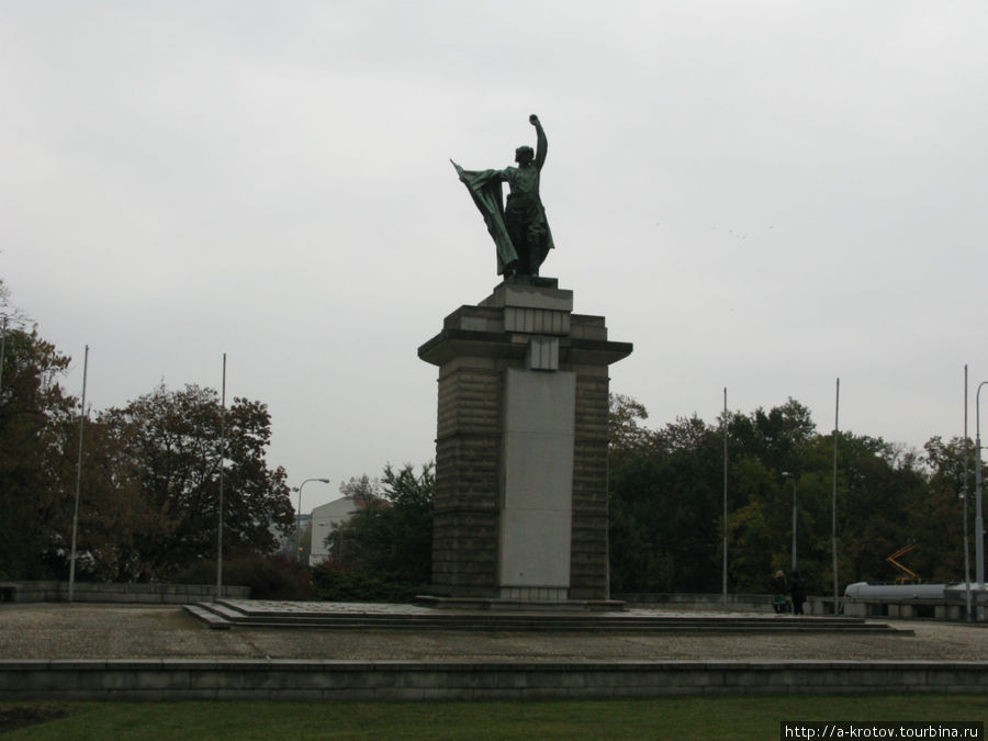 Памятник советского вида Брно, Чехия