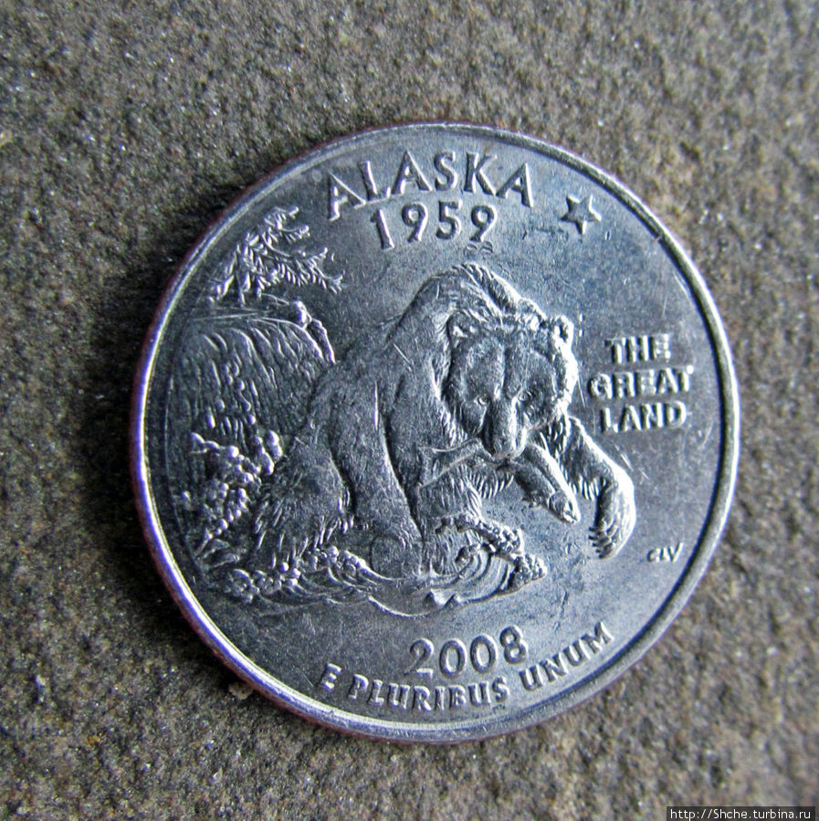 Собираем монеты-квотеры со штатами США CША