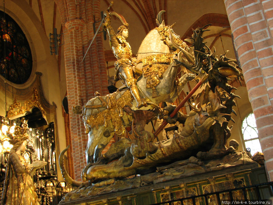 Святой Георгий со змеем Стокгольм, Швеция