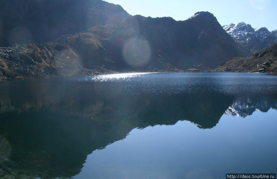Озеро Госаикунда, созданное Шивой Госайкунд, Непал