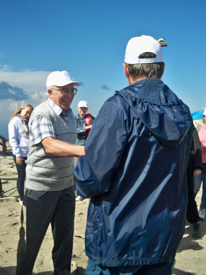 Самому старшему участнику 72 годаС Самому старшему участнику 72 годаС