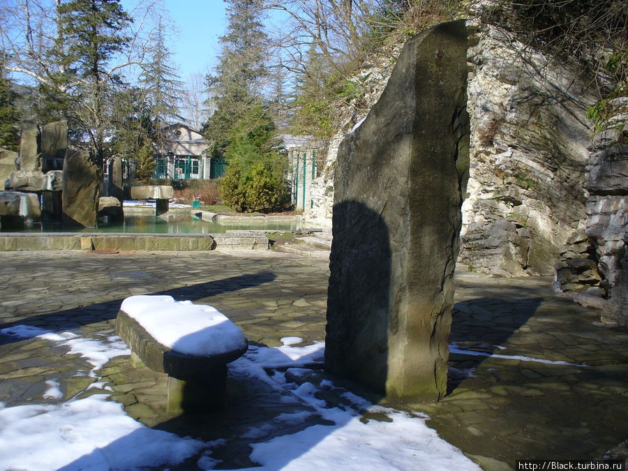 Остатки от ванного здания на 4 ванны 1912 года Остатки от ванного здания на 4 ванны 1912 года