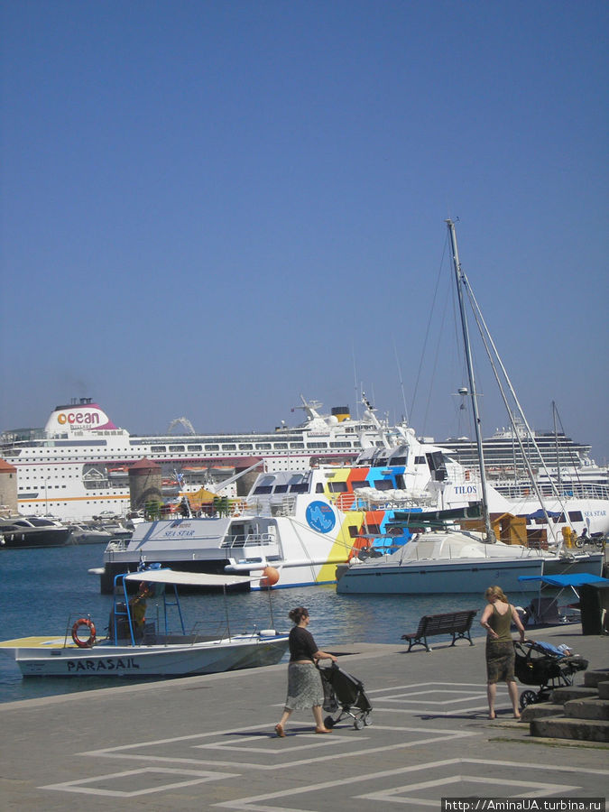 порт Родос, остров Родос, Греция