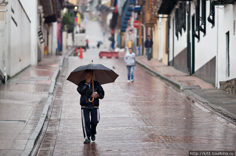 Дождливое утро в Боготе Богота, Колумбия