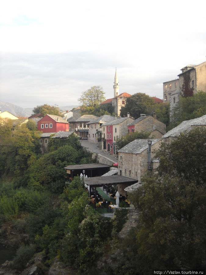 Живописное зрелище Мостар, Босния и Герцеговина