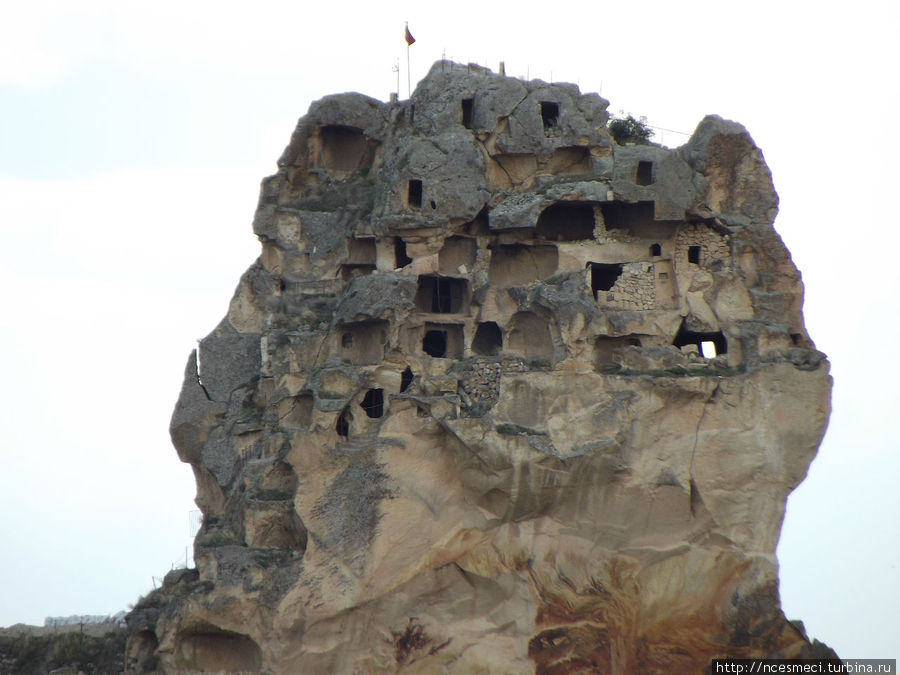 Крепость Ортахисар Каппадокия - Гереме Национальный Парк, Турция