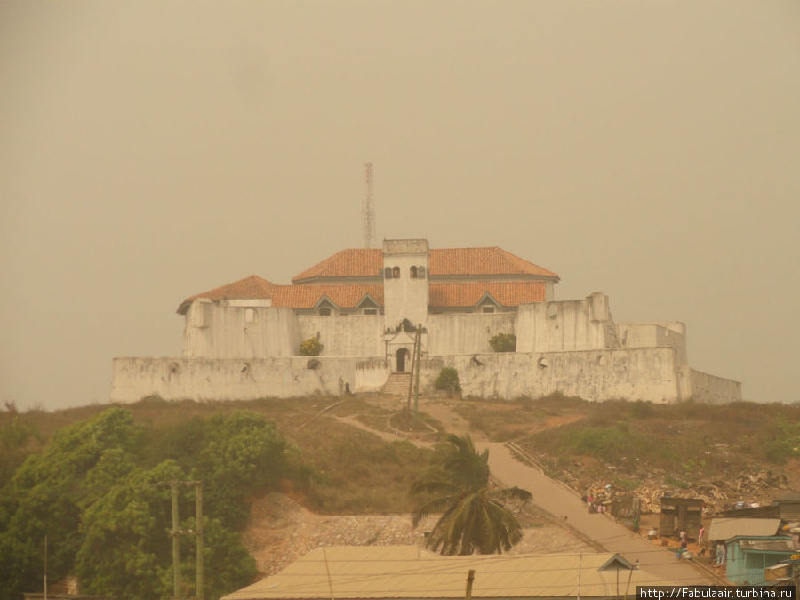 Вид на Форт Святой Джаго Элмина, Гана