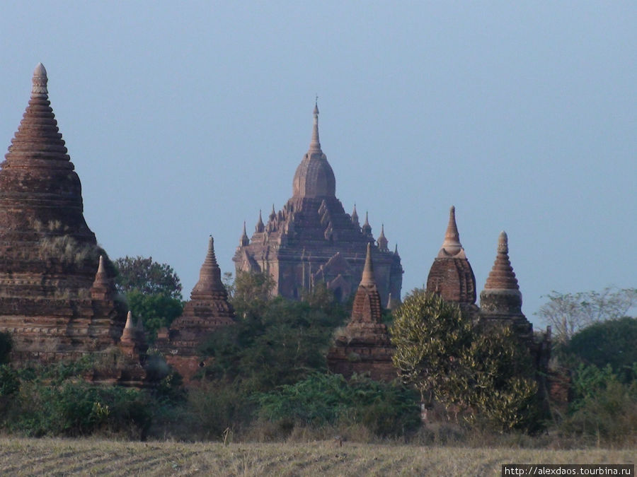 Храмы и Пагоды Багана 2009 Мьянма