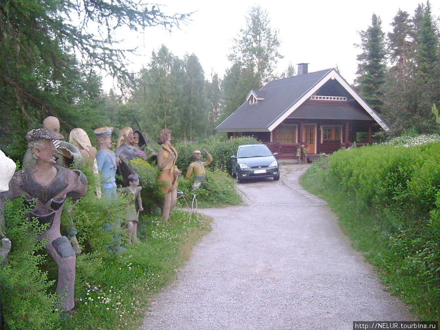 РПарк развлечения перед Иматра. Турку, Финляндия