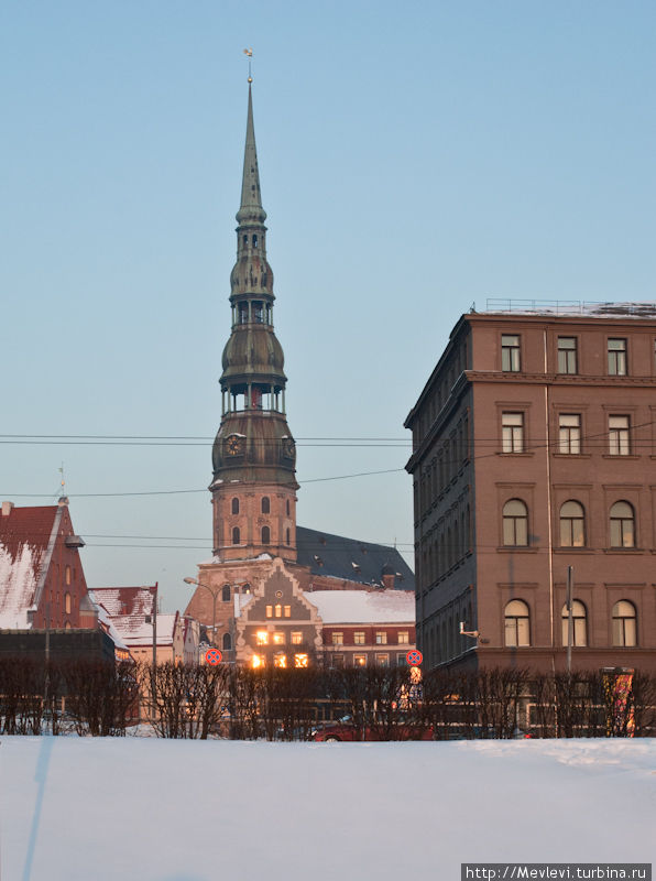 Февраль в Риге. Рига, Латвия Февраль в Риге. Рига, Латвия