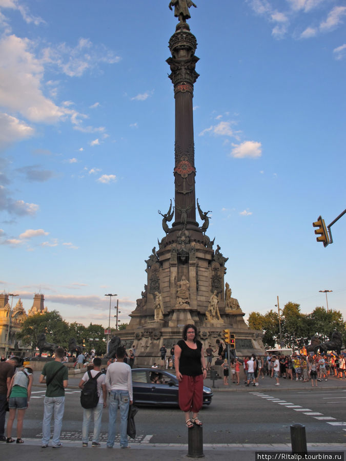 Памятник Колумбу. Барселона, Испания