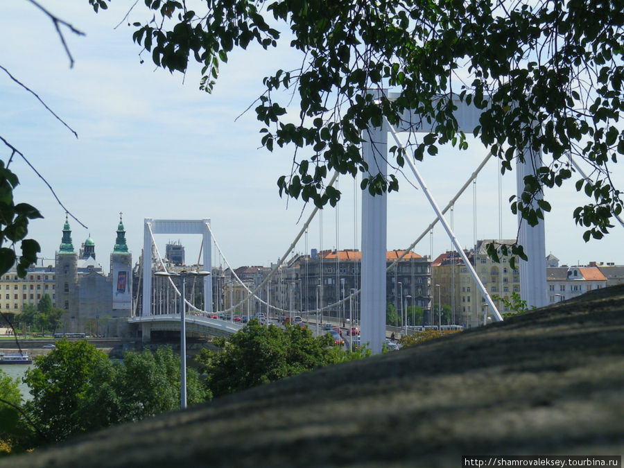 Мост Эржибетт Будапешт, Венгрия