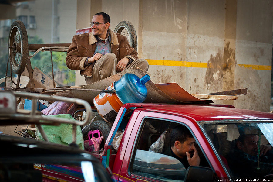 Каир — за неделю до революции Каир, Египет