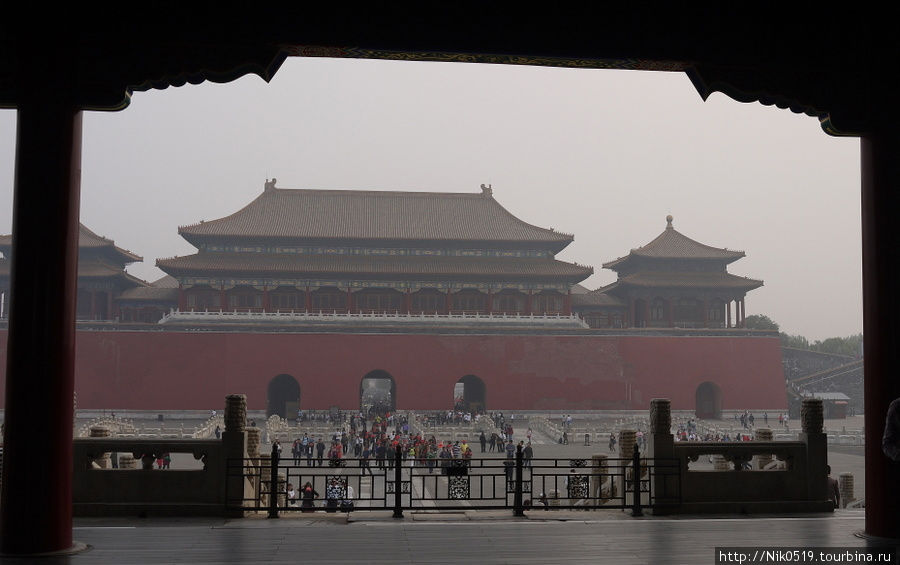 Запретный город и главная площадь Пекина. Пекин, Китай