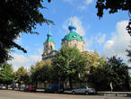 Свято-Николаевкий собор — главный православный храм Бердичева. Он построен в 1908 году, как Никольская церковь, в стиле позднего барокко.