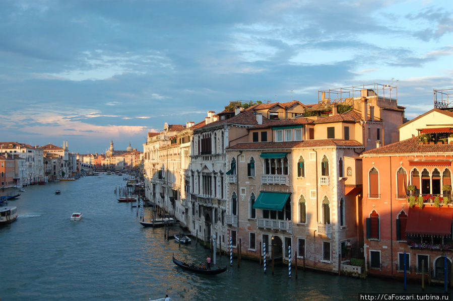 Вид на Гранд-Канал Венеция, Италия