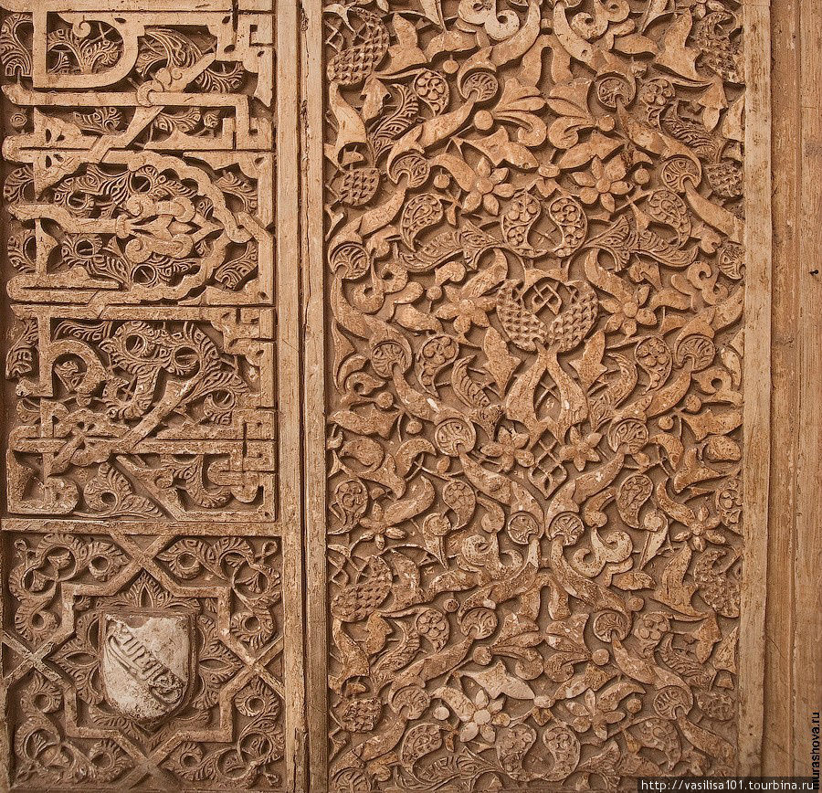 Дворец Насридов в Альгамбре - волшебство арабских орнаментов Гранада, Испания
