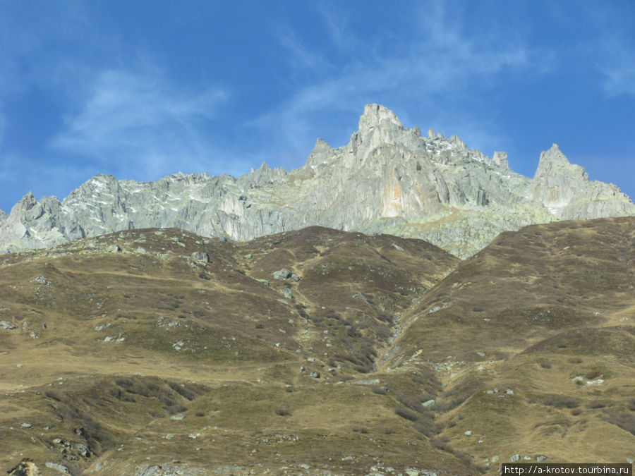 Альпийская узкоколейная ж.д. на юге Швейцарии (часть 1)