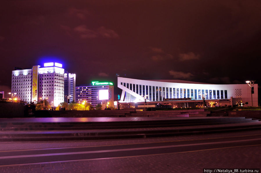 Ночная Немига Минск, Беларусь
