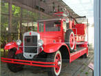 Пожарный автонасос ПМЗ-1, выпущенный на Московском заводе им.И.В.Сталина 1934 года выпуска.