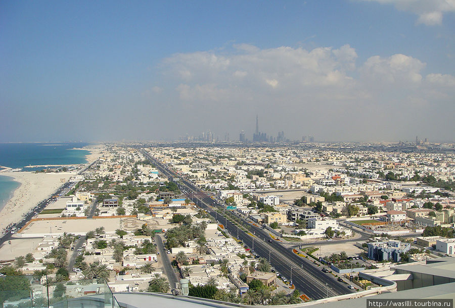 Вид на Дубай. Дубай, ОАЭ