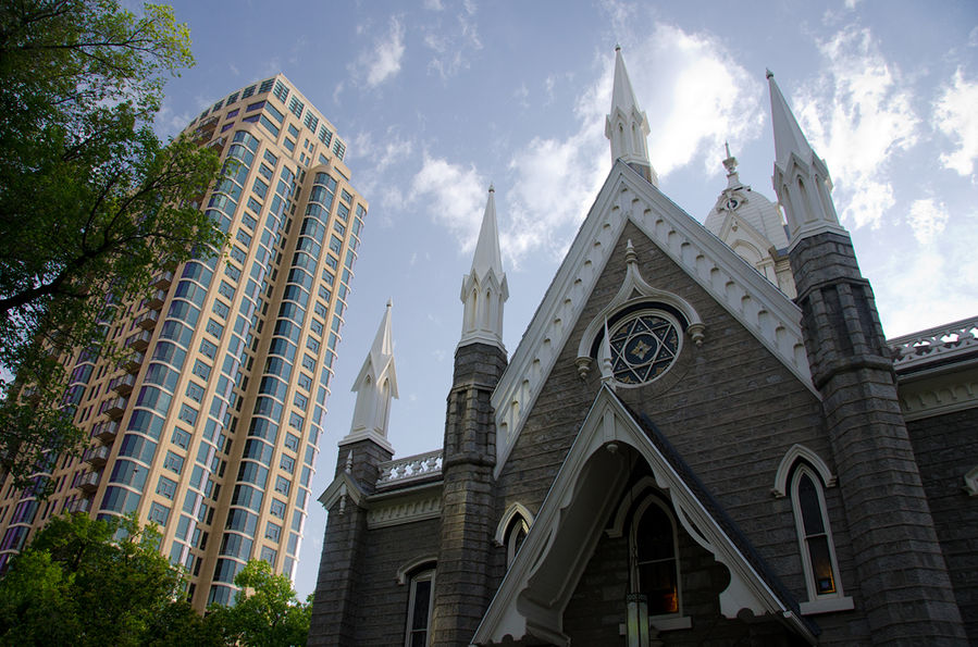 США: книга Мормона Солт-Лэйк-Сити, CША США: книга Мормона Солт-Лэйк-Сити, CША