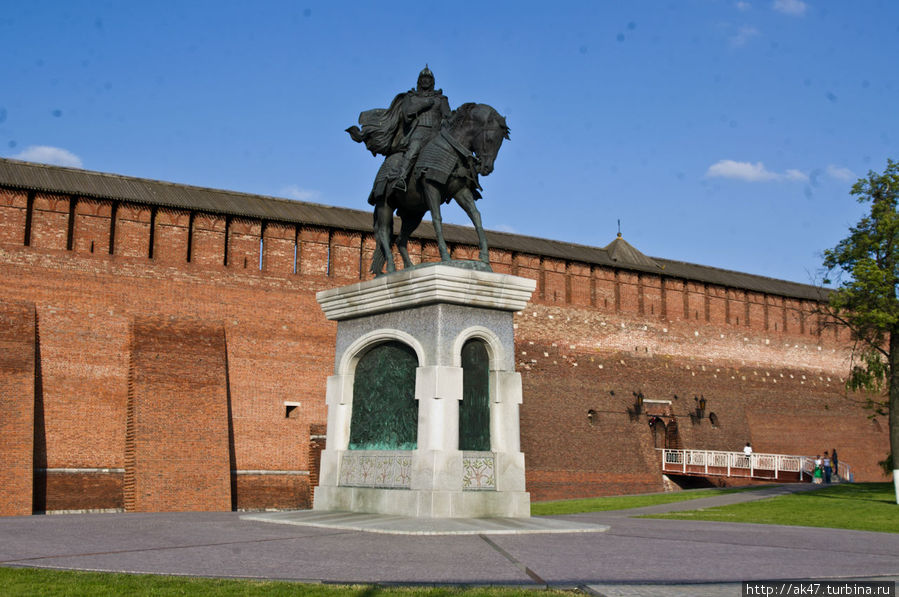 Памятник Дмитрию Донскому Коломна, Россия