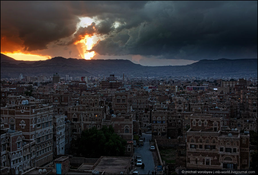 Фотопрогулка по Сане (Йемен)