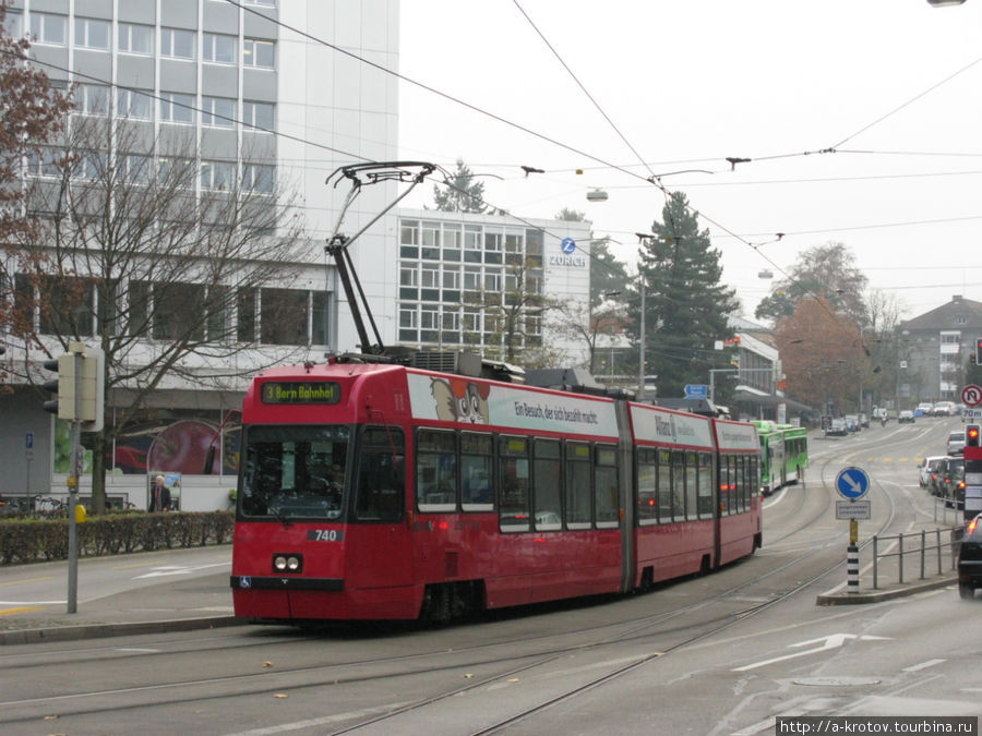 трамвай Берн, Швейцария