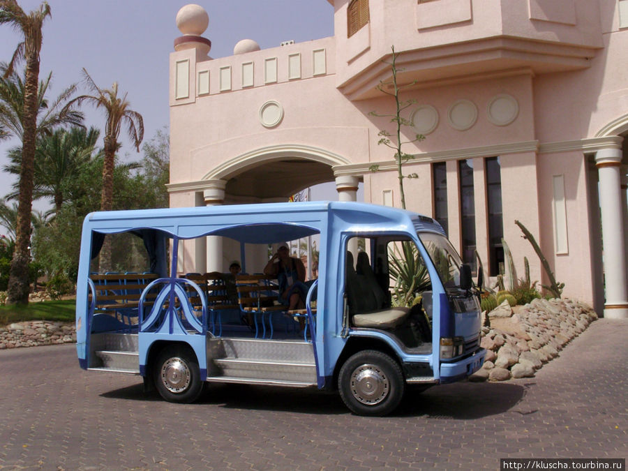 Авто от отеля на пляж Египет