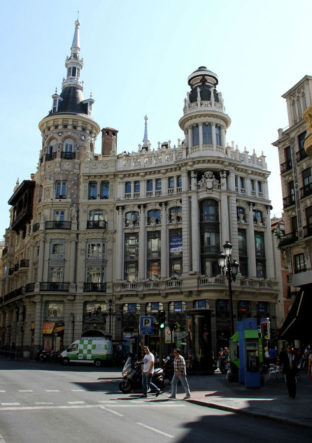 Городские зарисовки - Мадрид (ч.3 - архитектура) Мадрид, Испания
