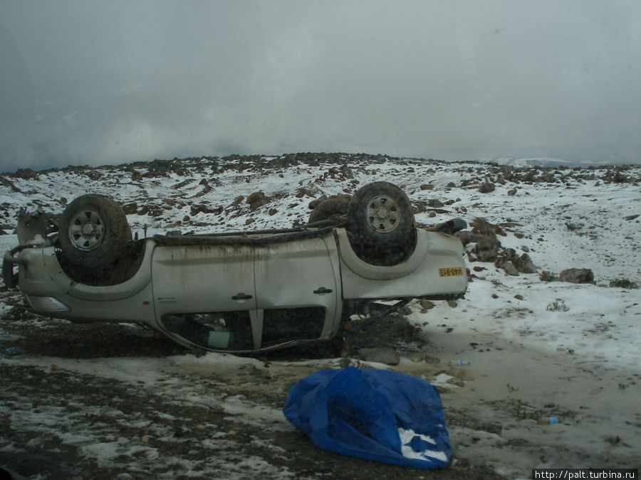 Последствия гололеда на высоте почти 5000 м Последствия гололеда на высоте почти 5000 м