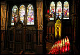 Несколько фото деталей собора, где по 2 разных кадра.