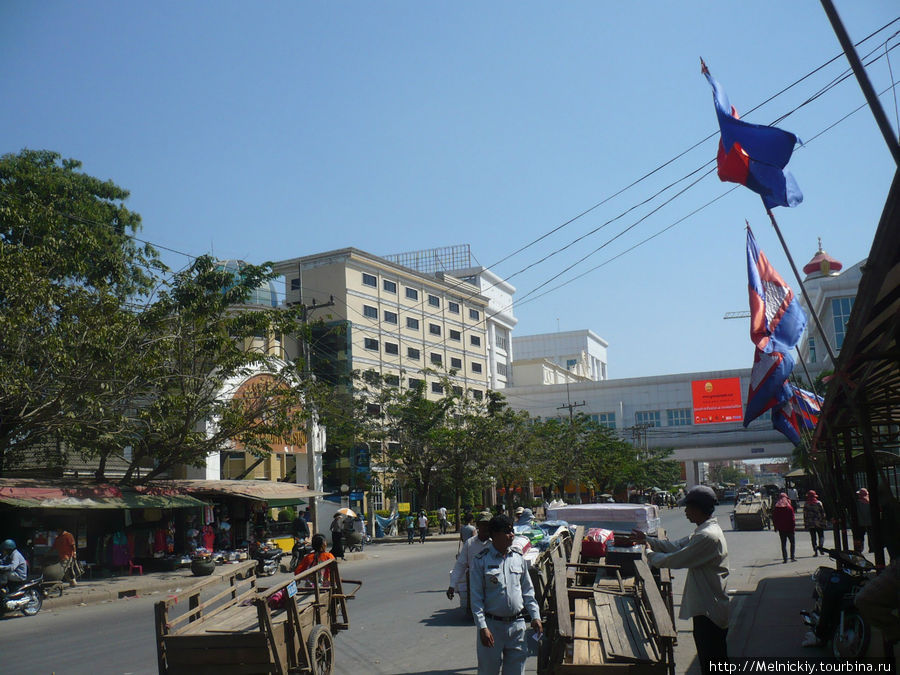 Приграничный городок Poipet, Камбоджа