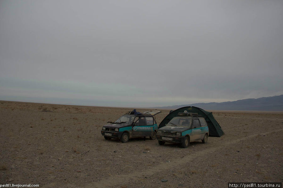 Ведровер – 60. Канава, пески, брод и асфальт! Кобдоский аймак, Монголия
