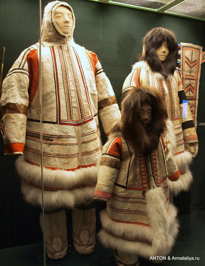 Нганасанская праздничная одежда. Дудинка, Россия