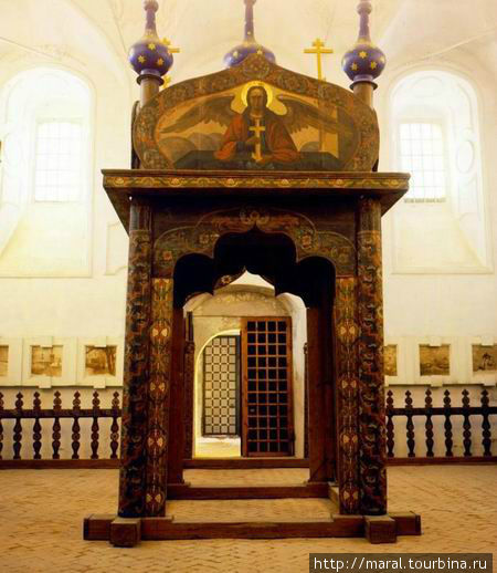 Иорданская сень — уникальный памятник древнерусского искусства XVII века Суздаль, Россия