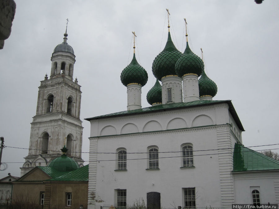 Троицкий собор. Близкий план Пошехонье, Россия