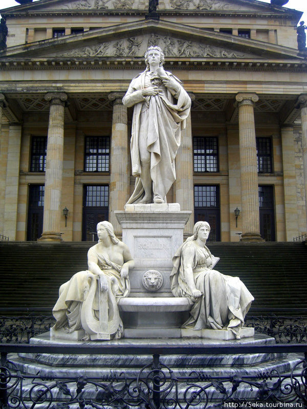 Памятник Фридриху Шиллеру Берлин, Германия