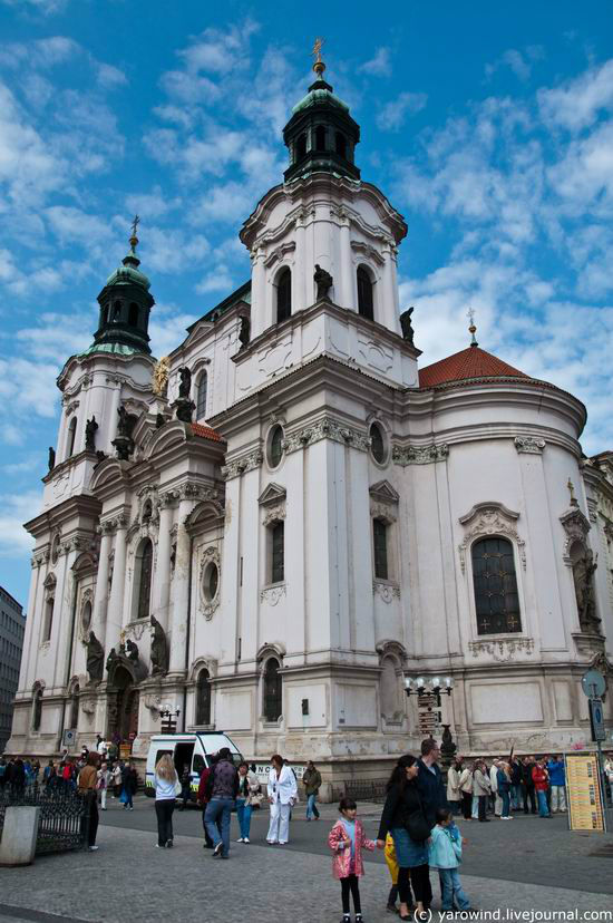 Костёл Святого Николая (Микулаша) Прага, Чехия