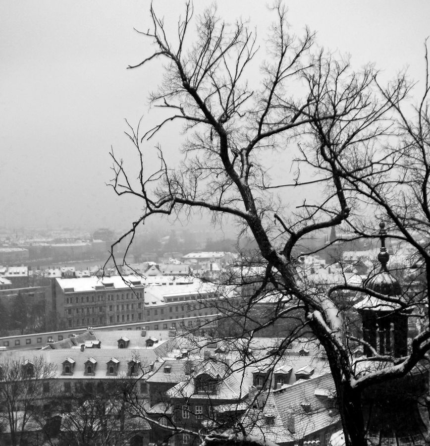 Прага зимой Прага, Чехия
