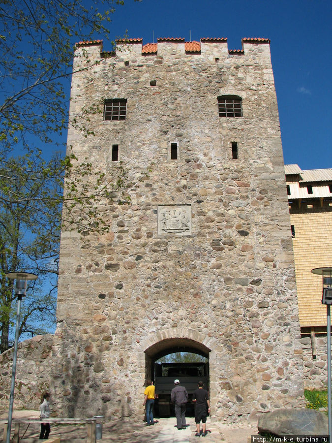 Надвратная башня Сигулда, Латвия