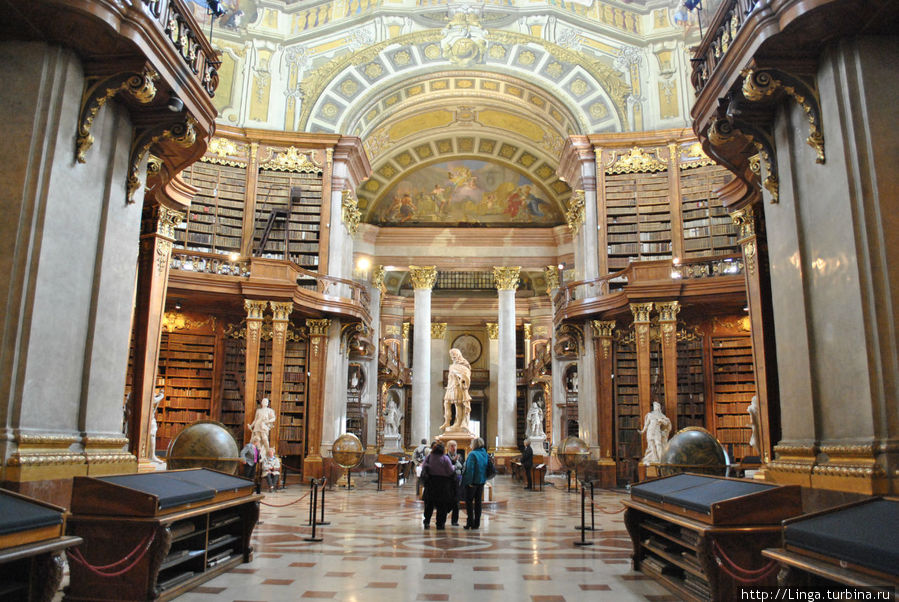 Придворная библиотека Хофбурга Вена, Австрия