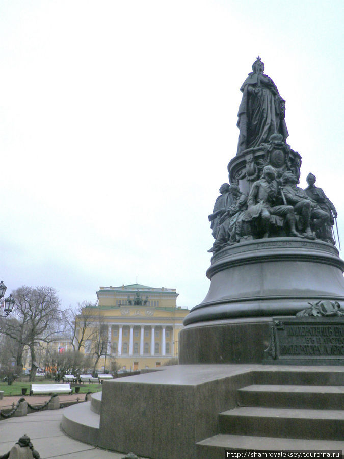 Памятник Екатерине II Санкт-Петербург, Россия