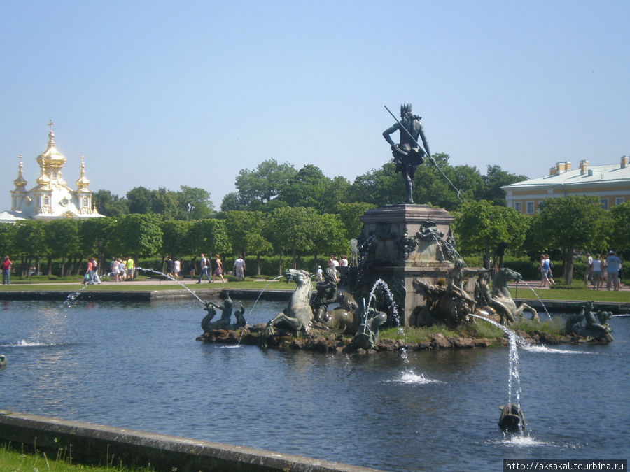 Фонтан Нептун Санкт-Петербург, Россия