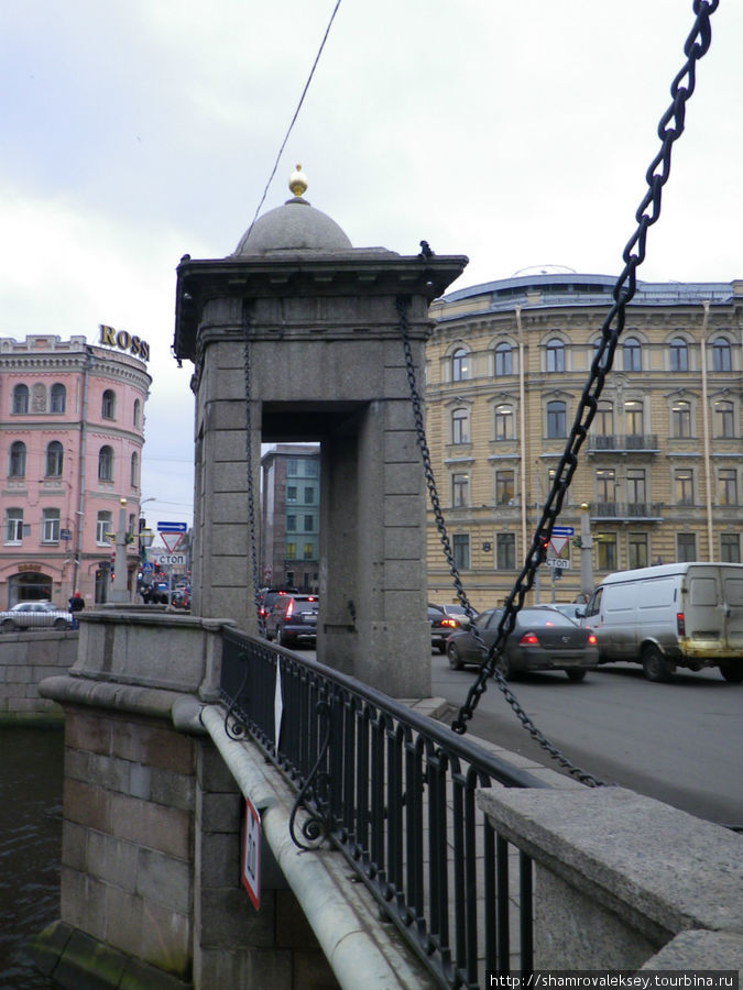 Мост Ломоносова Санкт-Петербург, Россия