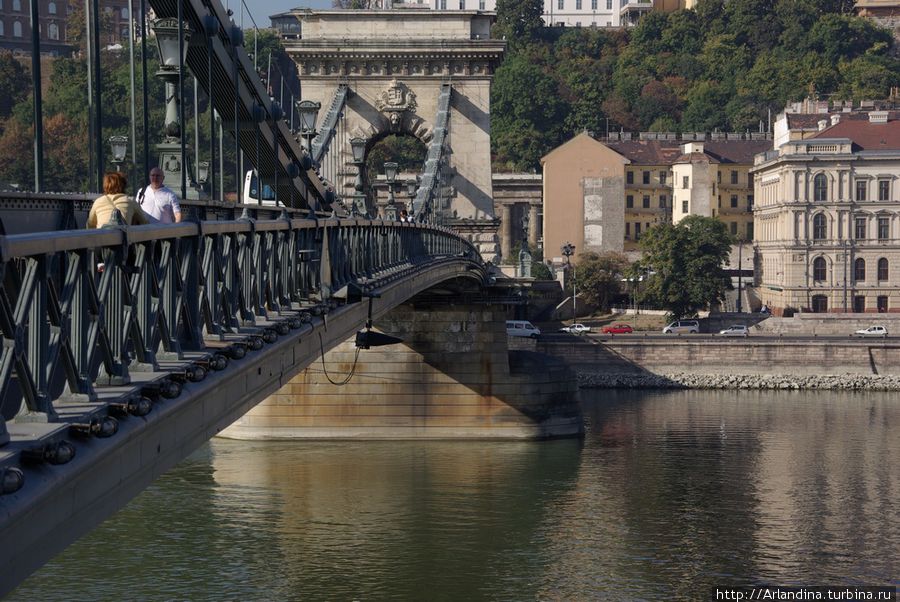 Мосты через Дунай. Будапешт, Венгрия