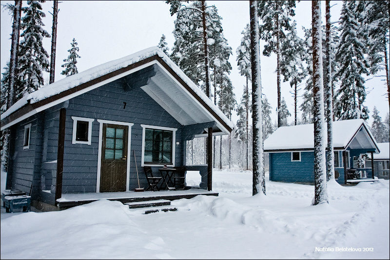 Сафари на Лада_Нивах в Куус-Хуккала Рантасалми, Финляндия
