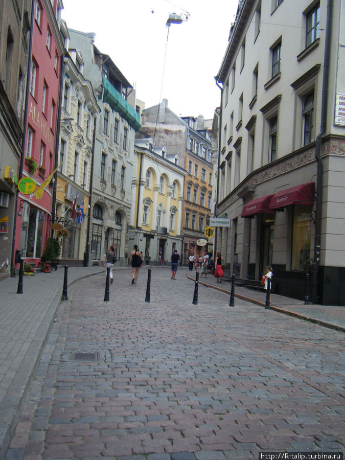 В этих улицах легко заблудиться Рига, Латвия