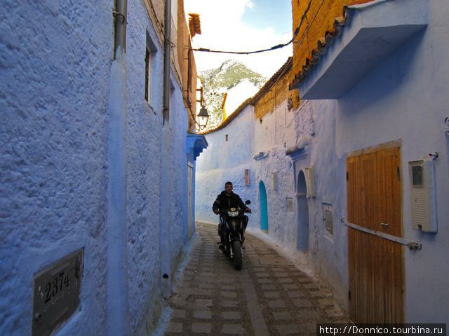 Шефшауэн — синяя тема Шефшауэн, Марокко